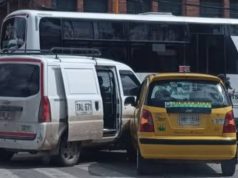 Un choque múltiple se reportó en Mosquera