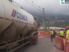 Por fuertes lluvias la vía Girardot – Bogotá permanece parcialmente cerrada