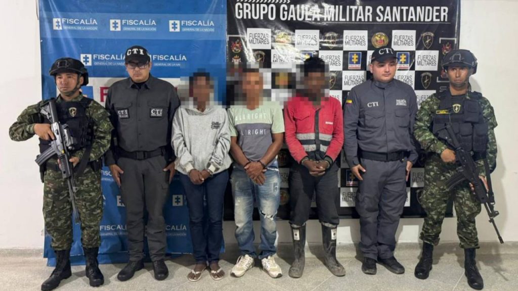 Capturan en Cundinamarca a miembros del Clan del Golfo