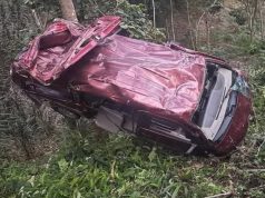 Aparatoso accidente: vehículo se volcó dejo heridos y un fallecido