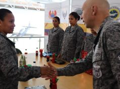Militares madrileñas celebraron la navidad