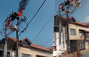 En video: grave daño eléctrico se reporta en Funza