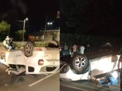 Grave accidente: vehículo se volcó en la vía Girardot