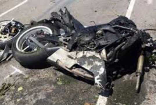 Motociclista involucrado en accidente en la vía Funza – Siberia