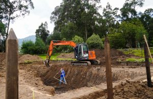 La CAR construye el primer reservorio para almacenar agua lluvia