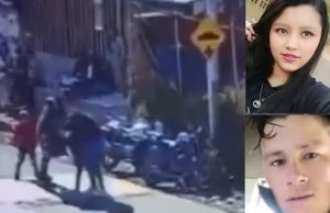 Con machete frente a sus hijos hombre ataca a su expareja