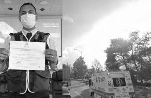 Grave accidente en la vía Funza: agente de tránsito falleció