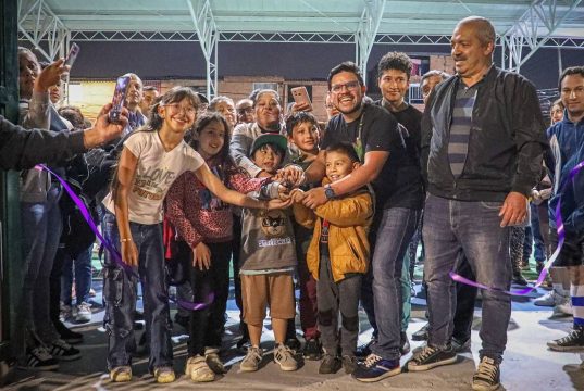Mosquera estrena espacio deportivo y recreativo
