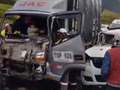 Grave accidente en la vía Bogotá genera congestión vehicular