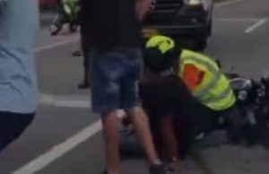 Accidente de tránsito deja tres heridos