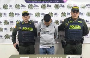 Capturado en Mosquera con 70 bolsas de bazuco