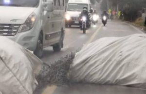 Se presenta accidente en la Vía Perimetral de Funza