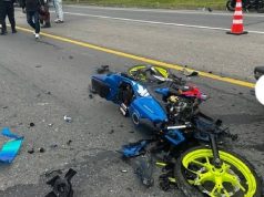 Grave accidente entre motocicleta y vehículo en Mondoñedo
