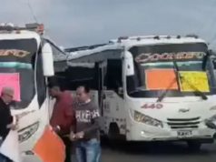 Manifestaciones paralizaron la movilidad en la carretera Siberia-Funza