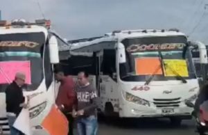 Manifestaciones paralizaron la movilidad en la carretera Siberia-Funza
