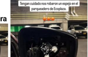 De no creer: robaron partes de dos vehículos en centro comercial de Mosquera