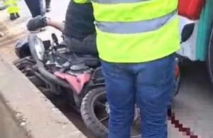 Trágico accidente: motociclista fallece tras ser arrollado por un bus