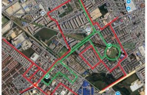 Cierres viales en Mosquera por la Carrera de la Mujer