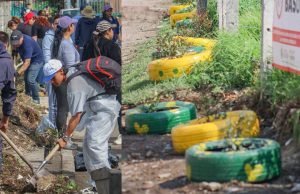 Mosquerunos transforman su entorno con jornada ambiental