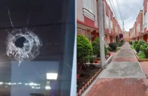 Bala perdida genera pánico en conjunto residencial de Mosquera