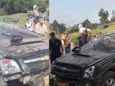 En video: grave accidente en la vía Bogotá