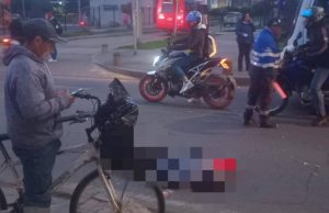 Grave accidente en Funza involucra un adulto mayor
