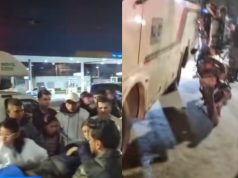 Grave accidente en Madrid deja a motociclista herida