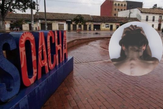 Brutal ataque a mujer en Soacha, cuando salía de su trabajo