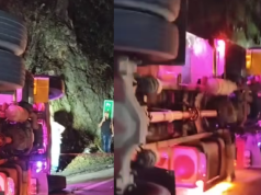 Volcamiento de vehículo de carga genera emergencia en la vía Bogotá – Facatativá