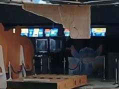 Colapsa parte del techo en cine de Madrid