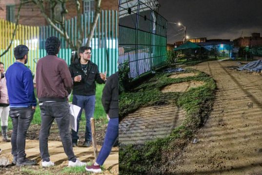 Comienzan obras en los parques de Mosquera