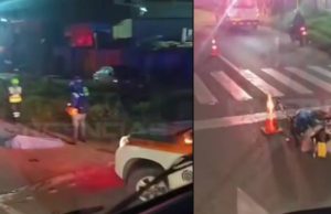 Tragedia en la vía Siberia – Funza: motociclista arrolla a un peatón