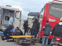 Grave accidente se reportó en la vía Siberia – Funza