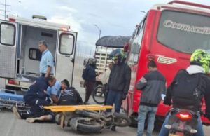 Grave accidente se reportó en la vía Siberia – Funza