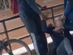 Comunidad retiene a presunto ladrón de bicicleta en Funza