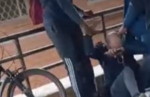 Comunidad retiene a presunto ladrón de bicicleta en Funza