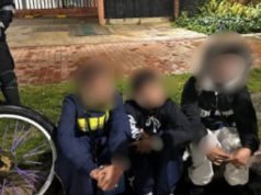 Tres menores fueron sorprendidos robando en Mosquera