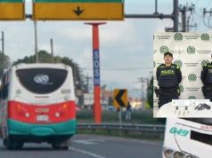 Capturan a hombre armado en bus intermunicipal en Mosquera