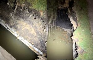 Emergencia en Facatativá por falla geológica en la calle 15