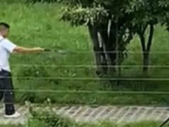 Funza: jóvenes escondían machetes en parque público