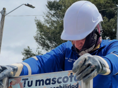 En Funza se realiza instalación de canecas para desechos de mascotas