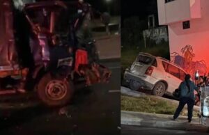 Accidente múltiple en la vía Bogotá genera congestión