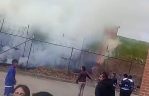 Incendio enciende las alarmas en Madrid