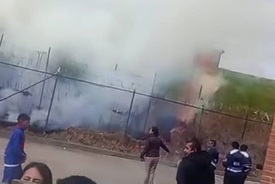 Incendio enciende las alarmas en Madrid