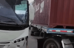 Accidente genera fuerte congestión en la vía Bogotá –Mosquera