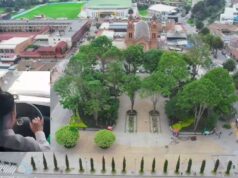 Denuncia: conductor usa celular mientras en la ruta Mosquera