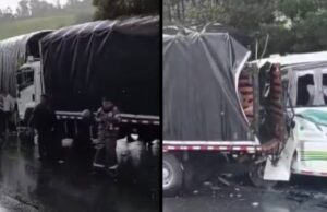 Accidente deja una víctima fatal y varios heridos