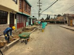 Funza avanza en la optimización de la red peatonal