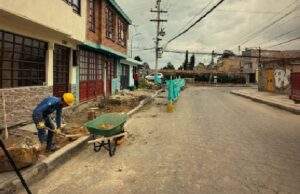 Funza avanza en la optimización de la red peatonal