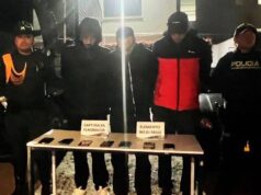 En Funza capturan en flagrancia a tres personas y recuperan mercancía